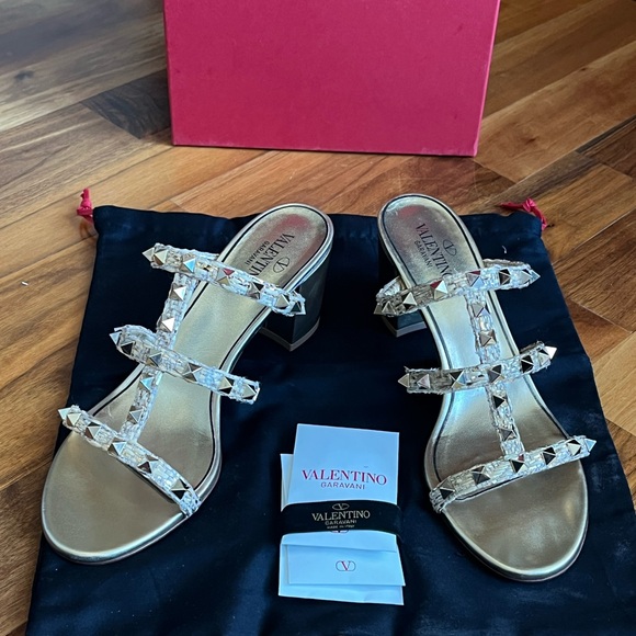 Valentino Garavani Rockstud Cage sandals, NEW - Picture 6 of 17